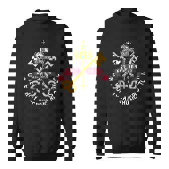 Catholic Apostolic Papal Keys Sweatshirt Unisex | Mazezy