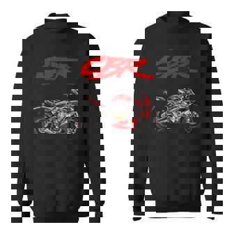 Cbr、オートバイ、オートバイ、ロードレース、バイカー、スポーツバイク、Cbr。 スウェットシャツ - Kawaiitshirt