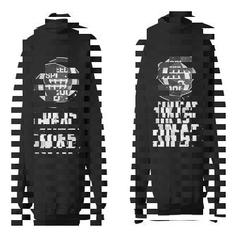 Chad Powers Think Fast Run Fast Tank Top Sweatshirt Unisex | Mazezy