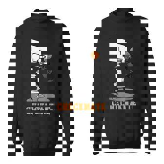 Checkmate Pawn Defeat King In Basketball チェスtシャツ スウェットシャツ - Kawaiitshirt