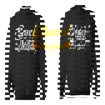 Cheers To The Freakin' New Year New Years Eve 2026 Fireworks Sweatshirt | Mazezy