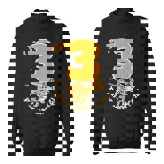 Cheetah 3rd Birthday Party Jungle Safari Wild Cat Wildlife Sweatshirt Unisex | Mazezy