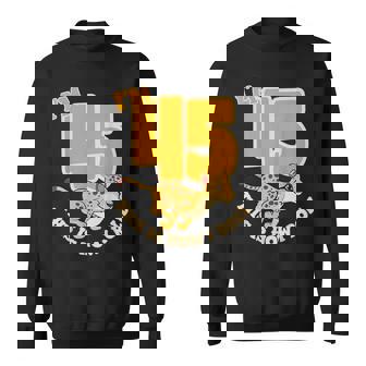 Cheetah 45th Birthday Party Jungle Safari Wild Cat Wildlife Sweatshirt Unisex | Mazezy