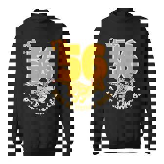 Cheetah 56th Birthday Party Jungle Safari Wild Cat Wildlife Sweatshirt Unisex | Mazezy