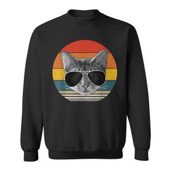 Chemise Chat Detyle Rétro Pour Les Amoureux Des Chats Sweater e - Cadeauxyz