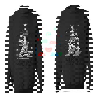 Chemistry Christmas Science Tree Chemistry Make Festiv Sweatshirt Unisex | Mazezy