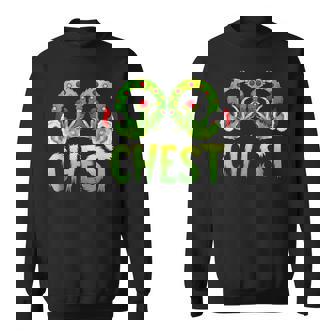 Chest Nuts Christmas Shirt Matching Couple Chestnuts Sweatshirt Unisex | Mazezy