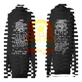 Chillin' With My Nursing Home-Ies Nursing Home Staff Sweatshirt | Seseable FR