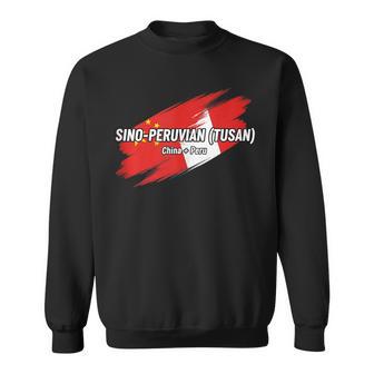 China Peru Flag Pride Heritage Fans Tank Top Sweatshirt Unisex | Mazezy