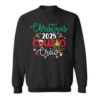 Christmas 2025 Cousin Crew Xmas Lights Matching Family Group Sweatshirt - Thegiftio