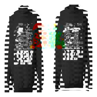 Christmas 67 Crew Candy Cane Lights Holiday Sweatshirt - Thegiftio