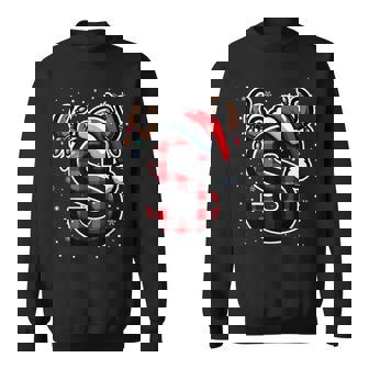 Christmas Alphabet A–Z Personalized Christmasing Sweatshirt | Seseable FR