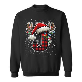 Christmas Alphabet A–Z Personalized Christmasing Sweatshirt - Thegiftio UK