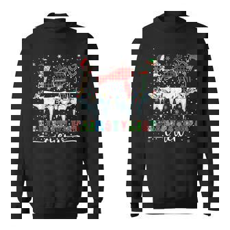 Christmas Barber Tool Hairdresser Hairstylist Crew Xmas Sweatshirt | Seseable CA