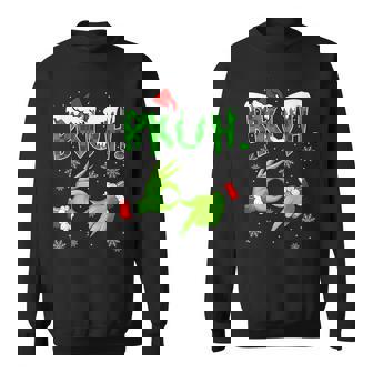 Christmas Bruh 67 Six Seven 6 7 Meme Sweatshirt | Mazezy