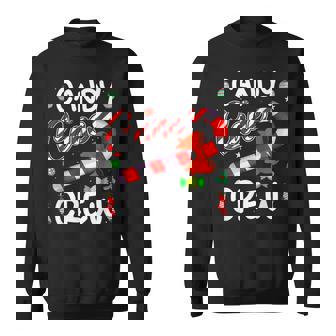 Christmas Candy Cane Holiday Family Matching Pajama Pj Sweatshirt - Thegiftio