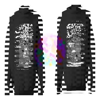 Christmas Chaos Coordinator Xmas Puppy Christmas Boxer Sweatshirt Unisex | Mazezy