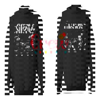 Christmas Crew Family Matching Group Family Friends Sweatshirt - Monsterry
