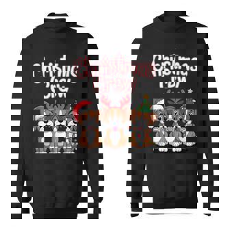 Christmas Crew Xmas Puppy Dog Humor Christmas Boxer Sweatshirt Unisex | Mazezy