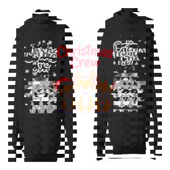 Christmas Crew Xmas Puppy Toy Dog Christmas Chihuahua Sweatshirt | Mazezy