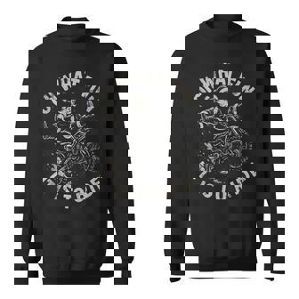 Christmas Dirt Bike Santa Motocross Born To Sleigh Tank Top Sweatshirt Unisex | Mazezy