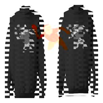 Christmas Disc Golf Vintage Santa Xmas Sweatshirt - Thegiftio