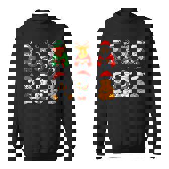 Christmas Gamer Boys Video Games Santa Elf Reindeer Gaming Sweatshirt | Mazezy