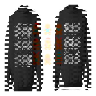 Christmas Gingerbread Book Club Cute Reading Holiday Library Tank Top Sweatshirt Unisex | Mazezy