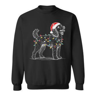 Christmas Goldendoodle Santa Doodle Dog Reindoodle Dog Sweatshirt - Thegiftio UK