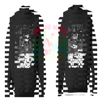 Christmas Golf Santa Claus Hole In One For Golf Lovers Sweatshirt Unisex | Mazezy