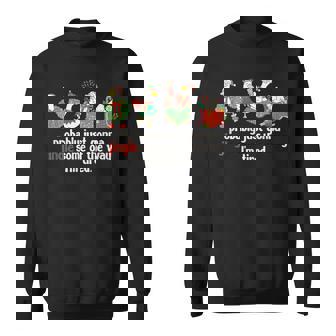 Christmas Goose Probably Just Gonna Jingle Some Of The Way Sweatshirt | Mazezy