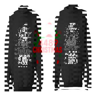 This Is My Christmas Pajama 67 Meme Square Root 4489 Sweatshirt | Seseable CA