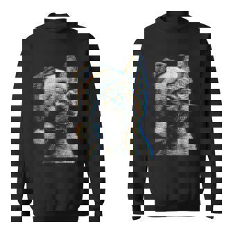 Christmas Sphynx Cat Music Festivals Ravers EDM Xmas Party Sweatshirt Unisex | Mazezy