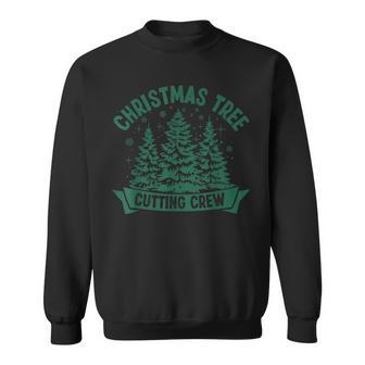 Christmas Tree Cutting Crew Sweatshirt - Thegiftio UK
