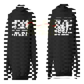 Classic Flag Football Team Player Sweatshirt Unisex | Mazezy