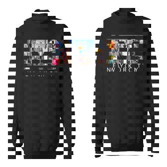 Classic NYC New York City Souvenir Urban Style Travel Lovers Sweatshirt Unisex | Mazezy