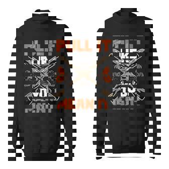 Clay Shooting Pull It Like You Mean It Tank Top Sweatshirt Unisex | Mazezy