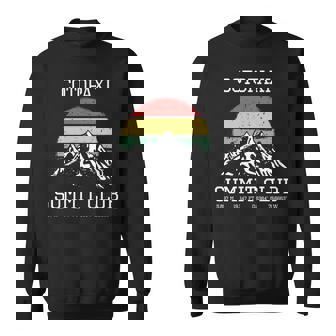 I Climbed Cotopaxiummit Club ハイキング エクアドルハイキング 長袖tシャツ スウェットシャツ - Kawaiitshirt