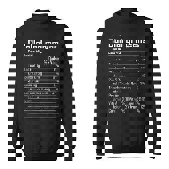 Collard Greens Nutrition Facts Thanksgiving Day Tank Top Sweatshirt Unisex | Mazezy