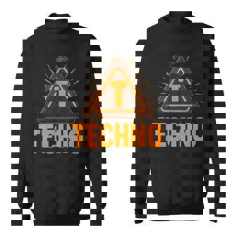 Colorful Industrial Techno For Analog Sound Basslines Sweatshirt Unisex | Mazezy