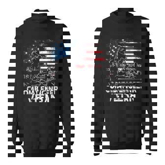 Combat Engineer Veteran Engineering Veteran's Day Sweatshirt Unisex | Mazezy