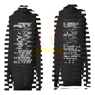 Combat Veteran Operation Iraqi Freedom Vintage Flag Soldiers Tank Top Sweatshirt Unisex | Mazezy