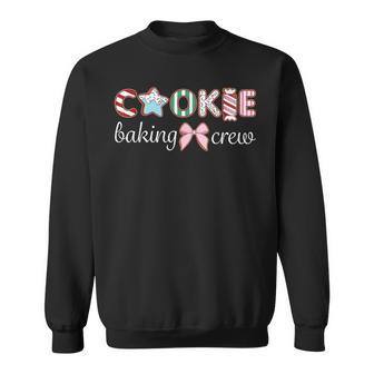 Cookie Baking Crew Bow Cute Theme Family Sweatshirt - Thegiftio UK