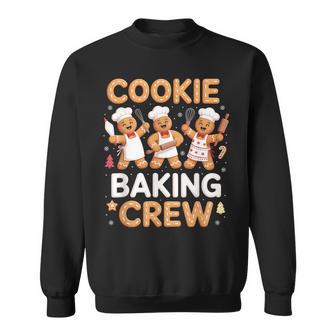 Cookie Baking Crew Christmas Gingerbread Lovers Xmas Pajamas Sweatshirt - Thegiftio UK