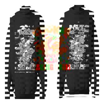 Cookie Baking Crew Gingerbread Cooking Lover Christmas Light Sweatshirt | Seseable CA