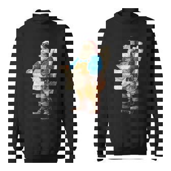 Cool Draft Santa Claus Costume For Architect And Christmas Sweatshirt Unisex | Mazezy