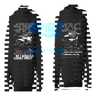 Cool Estonian Wolf Costume In Estonia Colors Sweatshirt Unisex | Mazezy