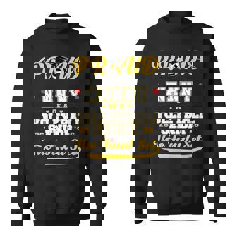 Cool Family '26 Graduation Volleyball Player Nanny Sweatshirt Unisex | Mazezy