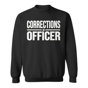 Corrections Officer Prison Guard Uniform Costume Sweatshirt - Thegiftio UK