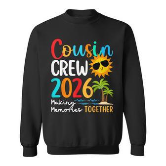 Cousin Crew 2026 Summer Vacation Beach Family Trips Matching Sweatshirt - Thegiftio